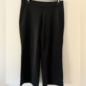 REI Black Stretch Wide Leg Crop Active Pant Size Large
